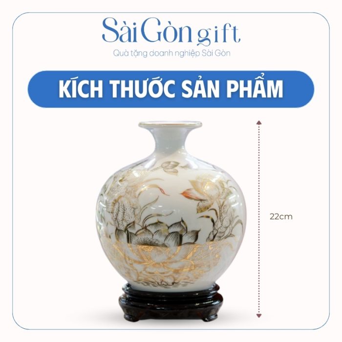 Kích thước của bình hút lộc