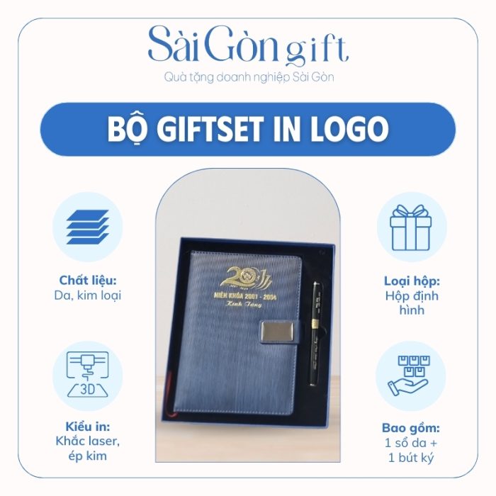 Đặc điểm của bộ giftset số kèm bút