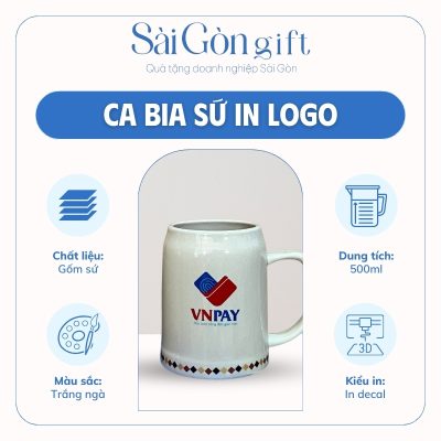 Ca bia sứ in logo