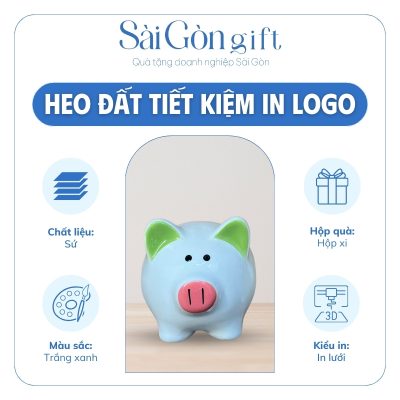 Đặc điểm của ống tiết kiệm Bát Tràng in logo