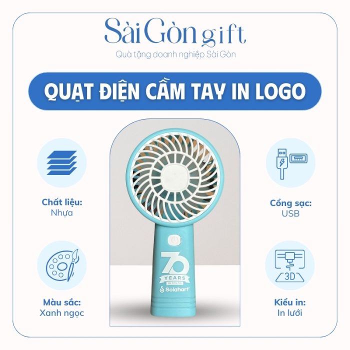 Đặc điểm Quạt điện cầm tay mini