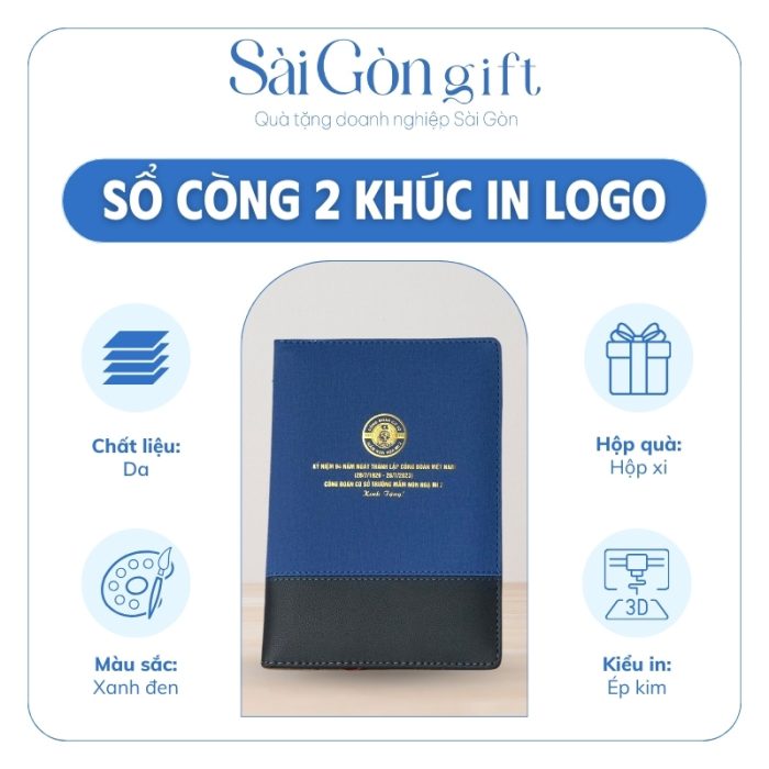 Đặc điểm của sổ tay ép kim logo