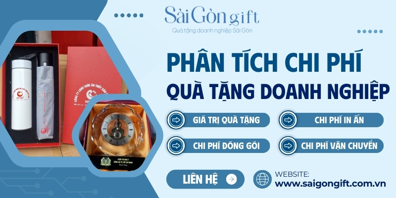 Phân tích chi phí quà tặng doanh nghiệp