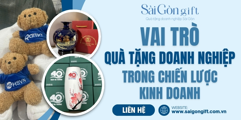 Vai trò quà tặng doanh nghiệp