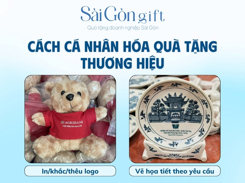 Quà tặng cá nhân hóa theo yêu cầu