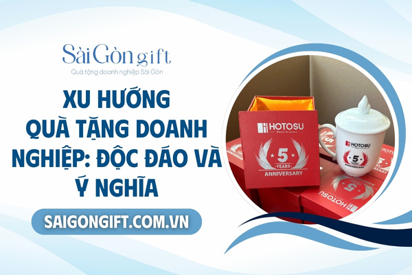 Xu hướng quà tặng doanh nghiêp