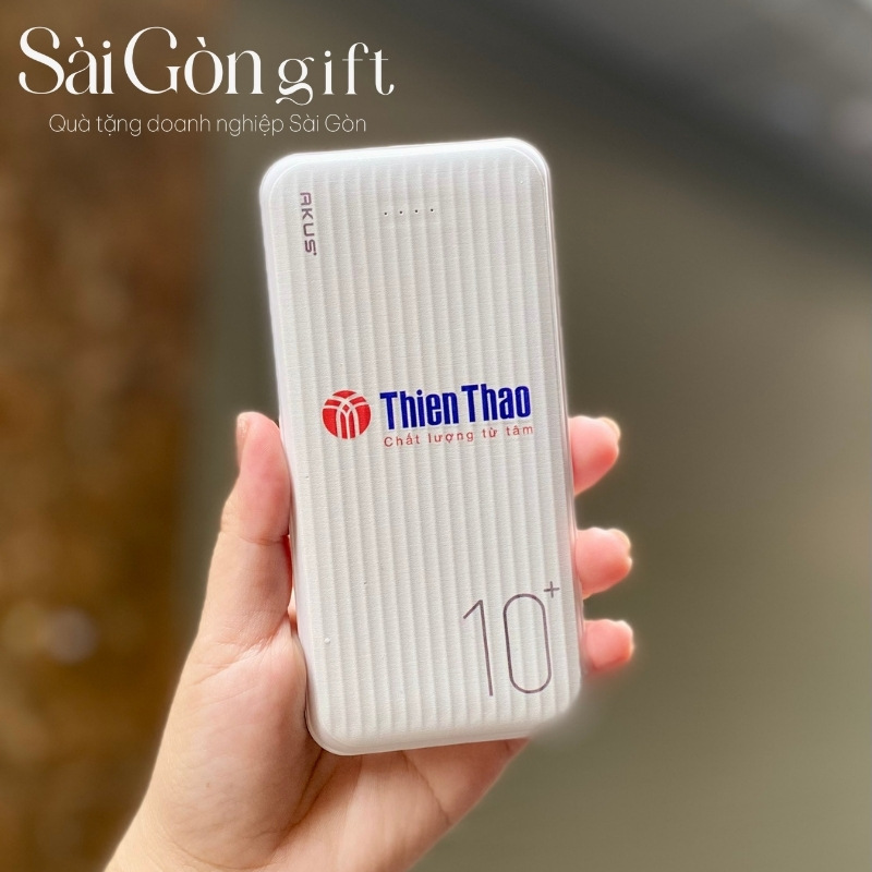 Sạc dự phòng in logo