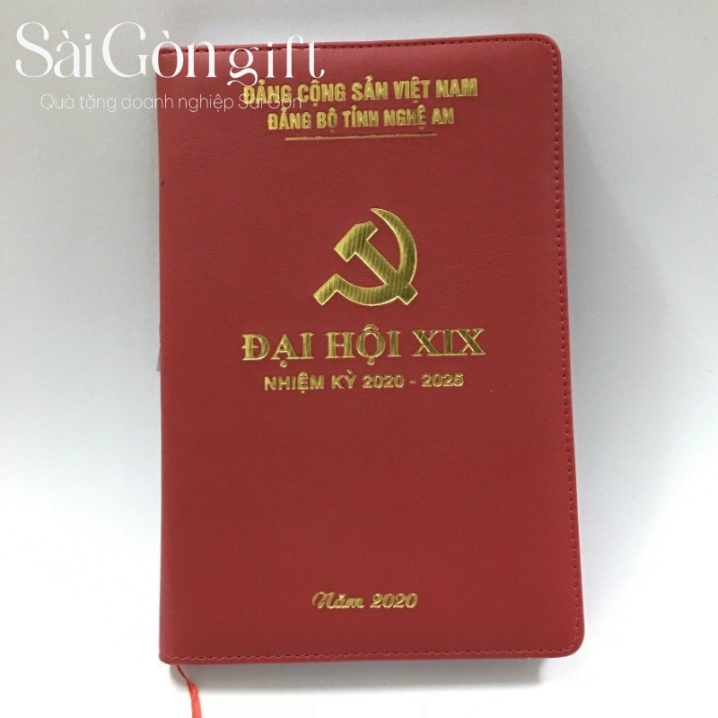 Sổ tay in logo