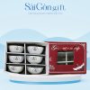 Bộ 6 Bát Cơm In Logo Quà Tặng Đối Tác SG-BD08