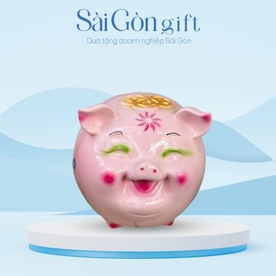 Heo Đất Vẽ Đồng Xu In Logo Quà Tặng Ngân Hàng SG-HD03