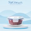 Hộp Đựng Cơm Thủy Tinh Tròn In Logo Quà Tặng Khách Hàng SG-HC03