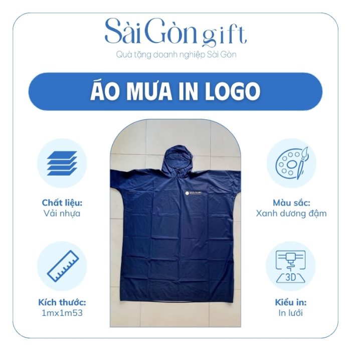 Đặc điểm ảo mưa in logo quà tặng khách hàng