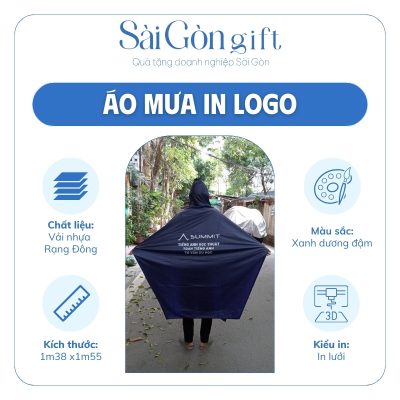 Đặc điểm áo mưa quà tặng giáo dục thiết thực