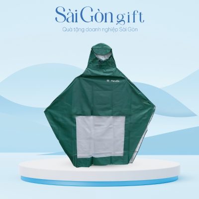 Áo Mưa Cánh Dơi In Logo Quà Tặng Y Tế SG-AM08