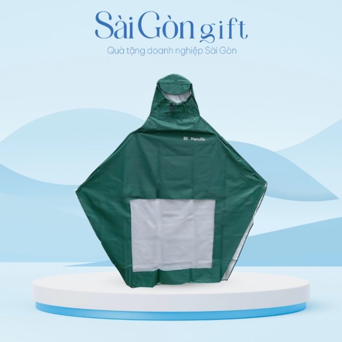 Áo Mưa Cánh Dơi In Logo Quà Tặng Y Tế SG-AM08