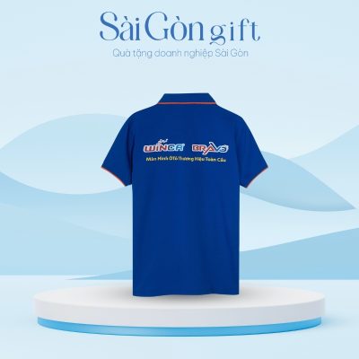 Áo Thun Cotton Cổ Bẻ In Logo Quà Tặng Khách Hàng SG-A03