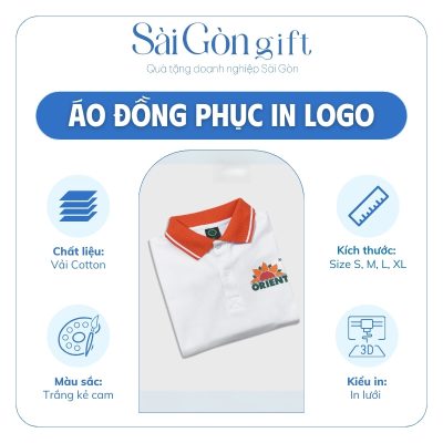đặc điểm Áo Polo Thun Cotton In Logo Quà Tặng Quảng Cáo SG-A02