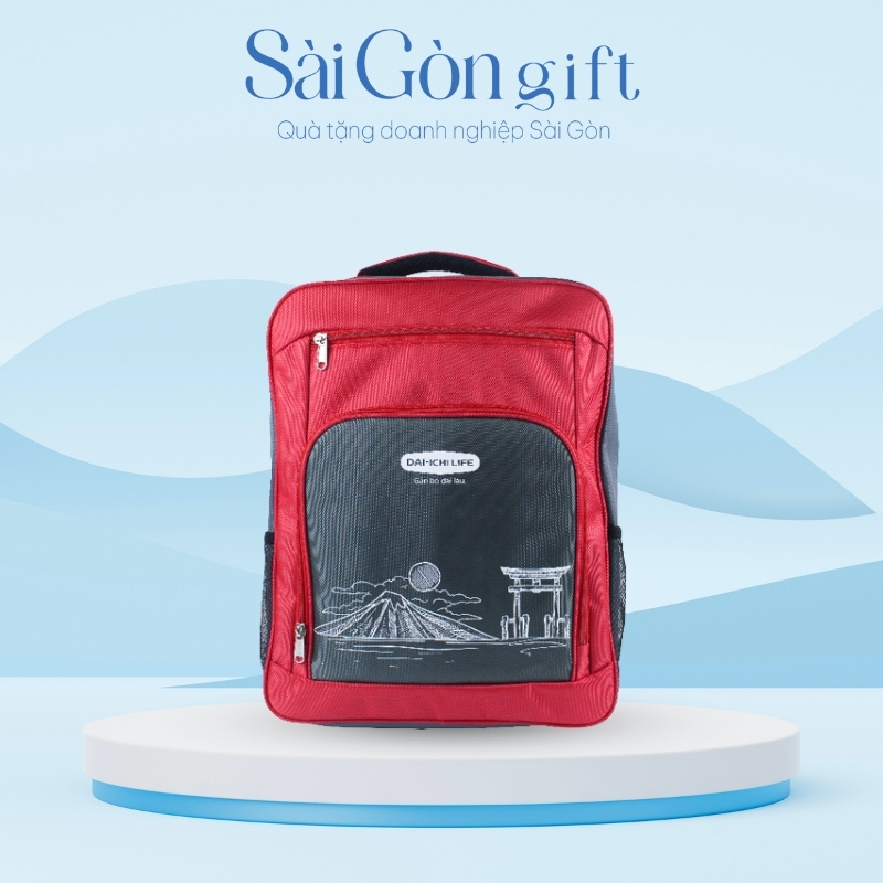 Ba Lô Người Lớn In Logo Quà Tặng Nhân Viên SG-BL10
