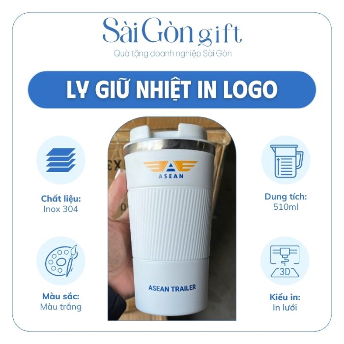 Đặc điểm ly giữ nhiệt in logo