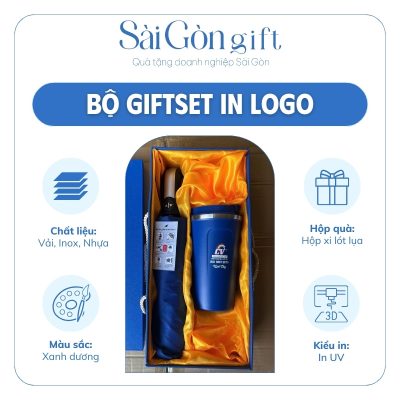 Đặc điểm bộ giftset 2 món in logo