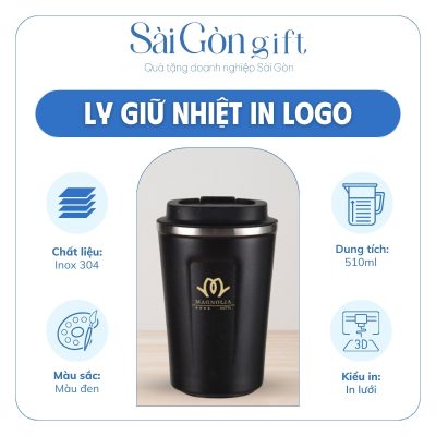 Đặc điểm cốc giữ nhiệt in logo