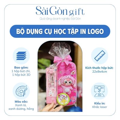 Đặc điểm bộ dụng cụ học tập 2 món cho bé