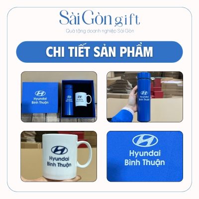 Hình ảnh thực tế bộ quà tặng 2 món
