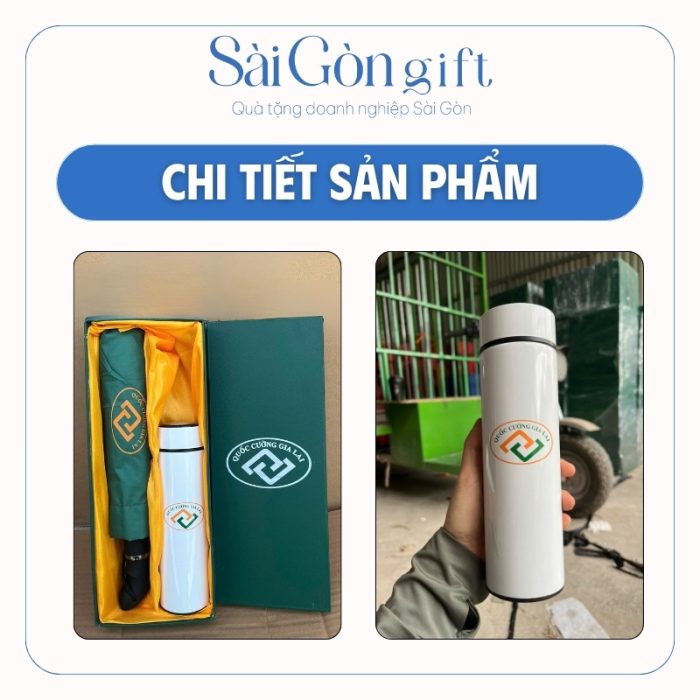 Ảnh chụp thực tế sản phẩm bộ quà tặng 2 món