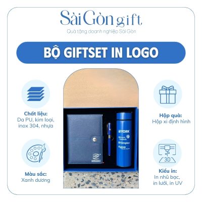 Đặc điểm combo quà tặng 3 món in logo