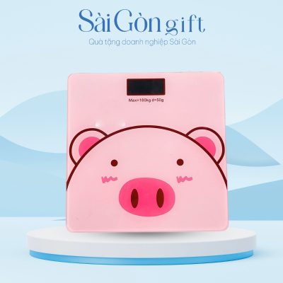 Cân Điện Tử Hoạt Hình In Logo Quà Tặng Nhân Viên SG-CD02