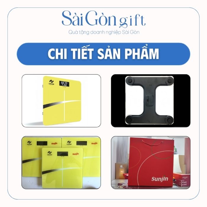 chi tiết Cân Sức Khỏe Điện Tử Life360 In Logo Quà Tặng Y Tế SG-CD01