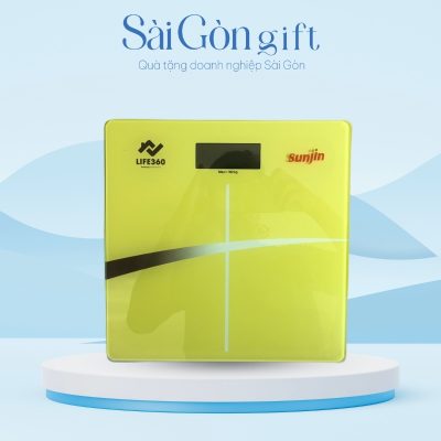 Cân Sức Khỏe Điện Tử Life360 In Logo Quà Tặng Y Tế SG-CD01