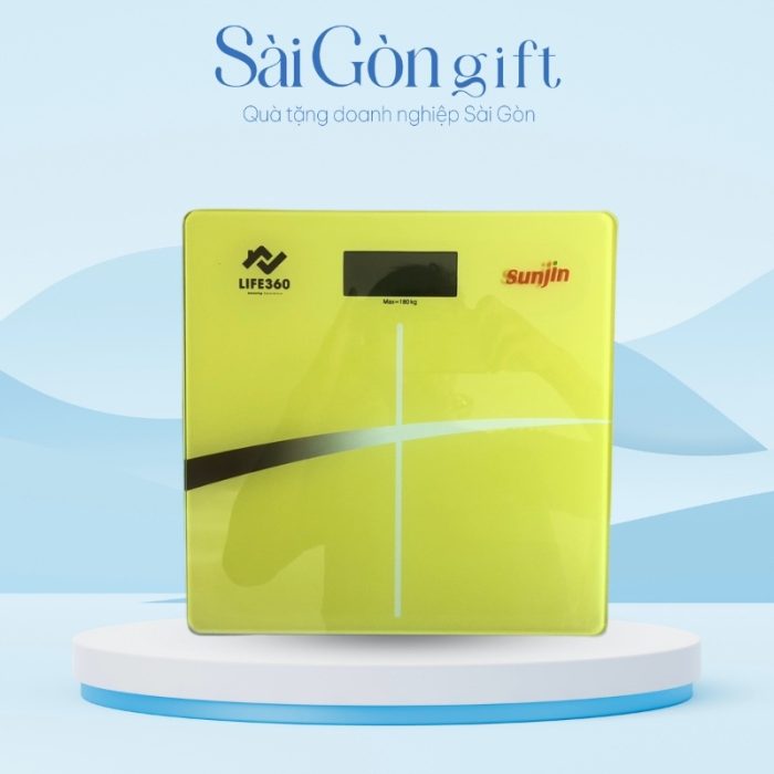 Cân Sức Khỏe Điện Tử Life360 In Logo Quà Tặng Y Tế SG-CD01