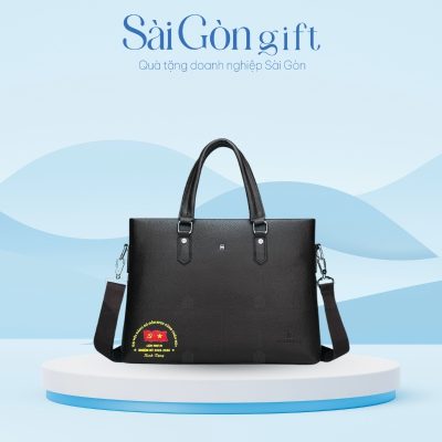 Cặp Da In Logo Quà Tặng Đại Hội SG-CD01