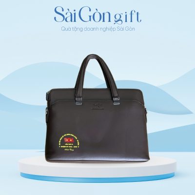 Cặp Da In Logo Quà Tặng Đại Hội SG-CD02