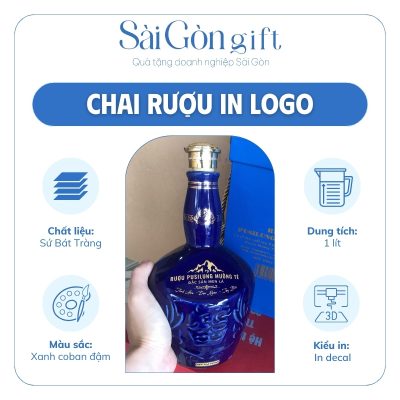 Đặc điểm chai rượu Chivas mặt hổ in logo sắc nét