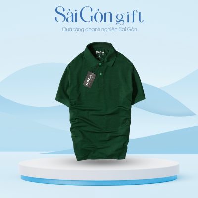 Áo Thun Polo Trơn 1 Màu In Logo Quà Tặng Nhân Viên SG-A01