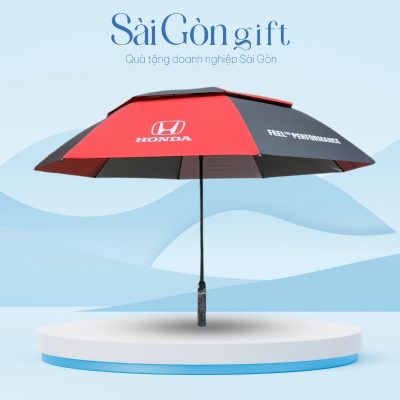 Dù 2 Tầng Tự Động 1 Chiều In Logo Quà Tặng Khách Hàng SG-OD07