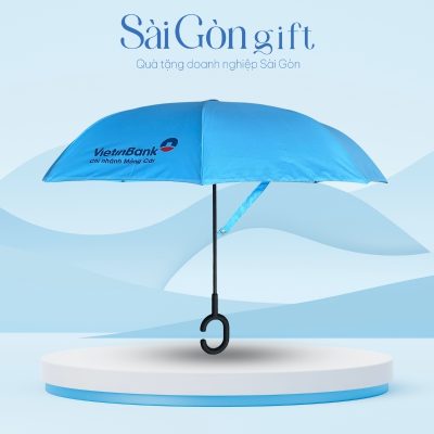 Dù Gấp Ngược In Logo Quà Tặng Ngân Hàng SG-OD03