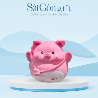Heo Đất Đeo Túi Thỏ In Logo Quà Tặng Ngày Phụ Nữ SG-HD10