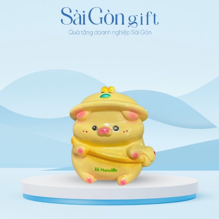 Heo Đất Đội Mũ In Logo Quà Tặng Khách Hàng SG-HD07
