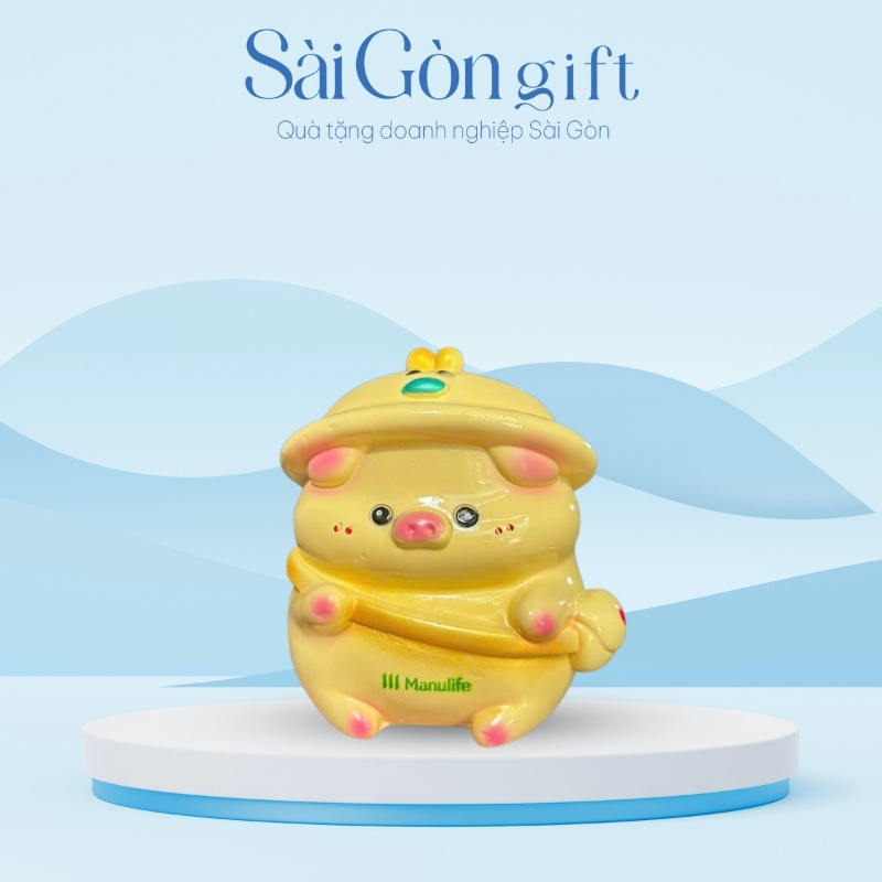 Heo Đất Đội Mũ In Logo Quà Tặng Khách Hàng SG-HD07