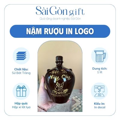 Đặc điểm nậm rượu in logo quà tặng đối tác