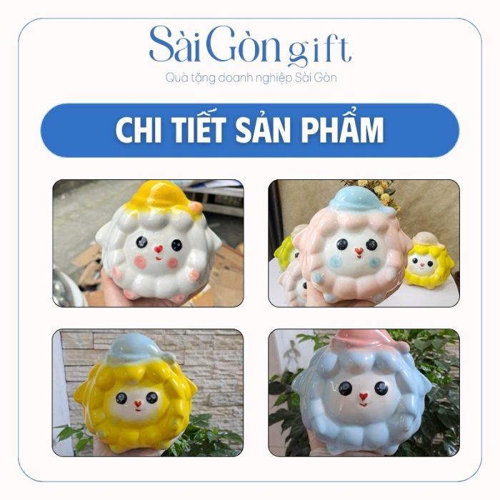 Chi tiết các màu heo đất và hình dáng