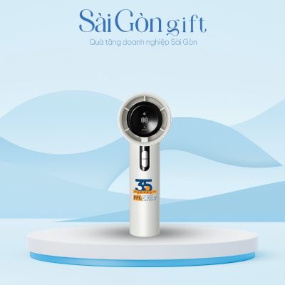 Quạt Điện Mini Cầm Tay In Logo Quà Tặng Kỷ Niệm SG-QD05