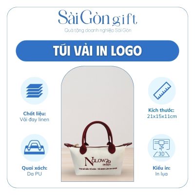 Thông số sản phẩm túi vải in logo quà tặng khách hàng