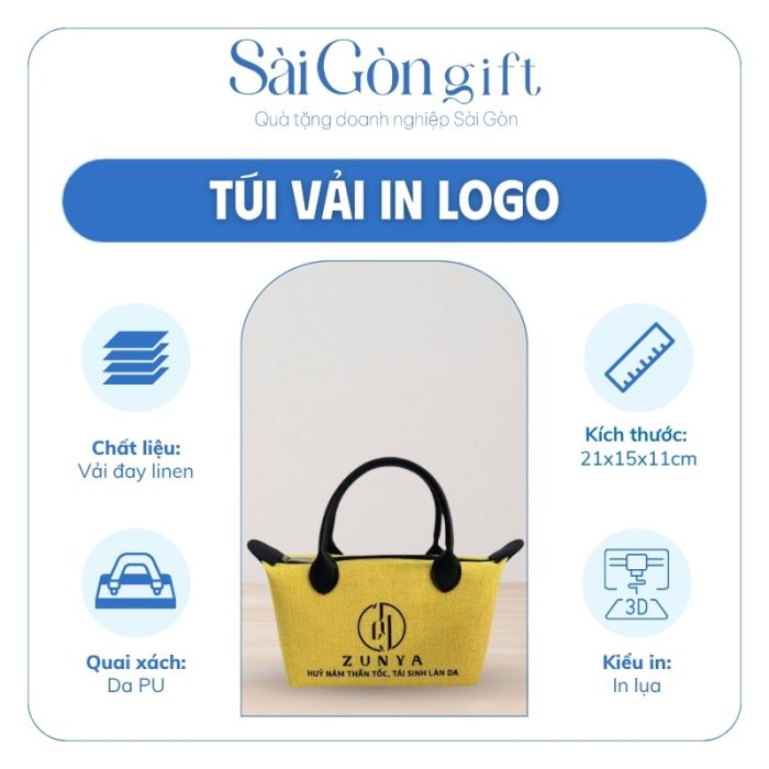 Đặc điểm túi vải đay quà tặng in logo