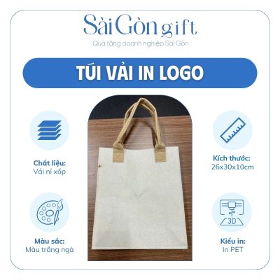 Đặc điểm túi vải nỉ in logo