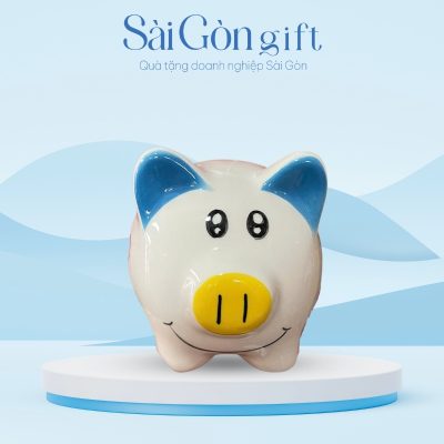 Heo Đất Tiết Kiệm Nhiều Màu In Logo Quà Tặng Khách Hàng SG-HD14