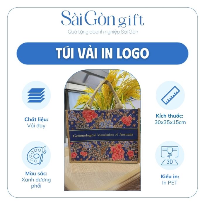 Túi Đay Dáng Hộp In Logo Quà Tặng Quảng Cáo SG-TV17